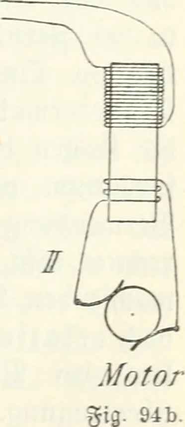An illustration from Grundlagen der Elekrotechnik, 1907, leaf 80