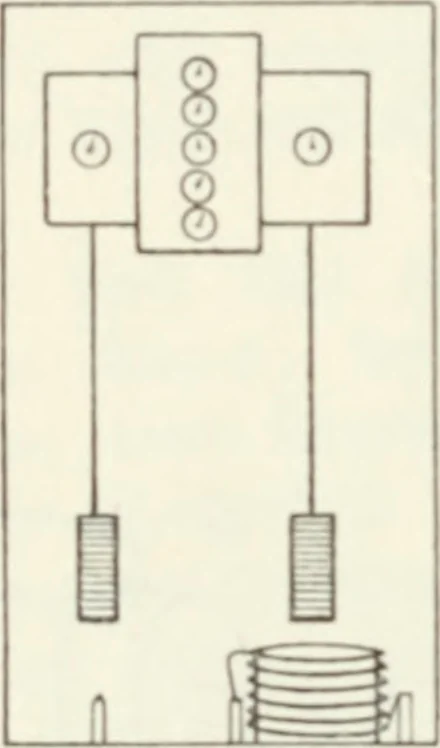 An illustration from Grundlagen der Elekrotechnik, 1907, leaf 83