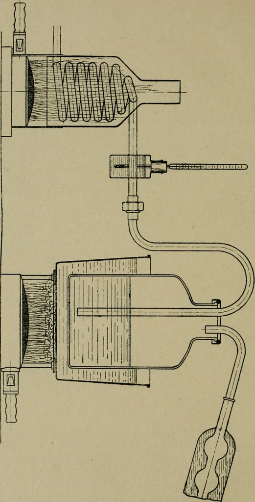 An illustration from Grundlegende operationen der farbenchemie, 1920, leaf 131