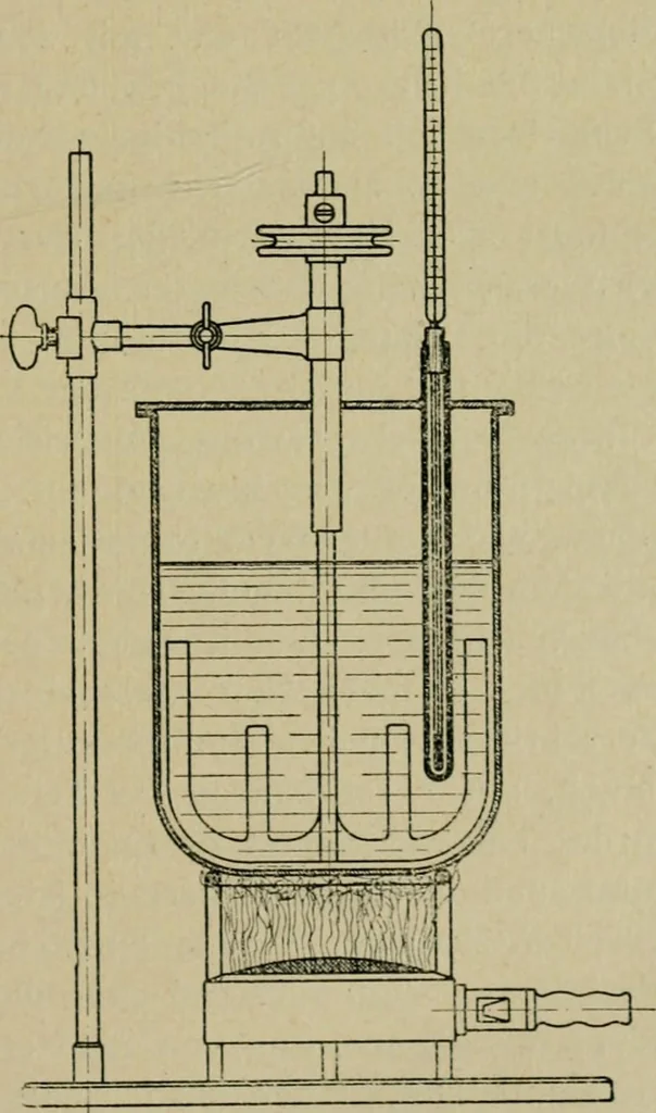 An illustration from Grundlegende operationen der farbenchemie, 1920, leaf 26