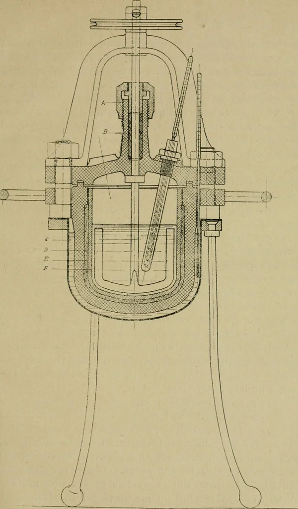 An illustration from Grundlegende operationen der farbenchemie, 1920, leaf 300