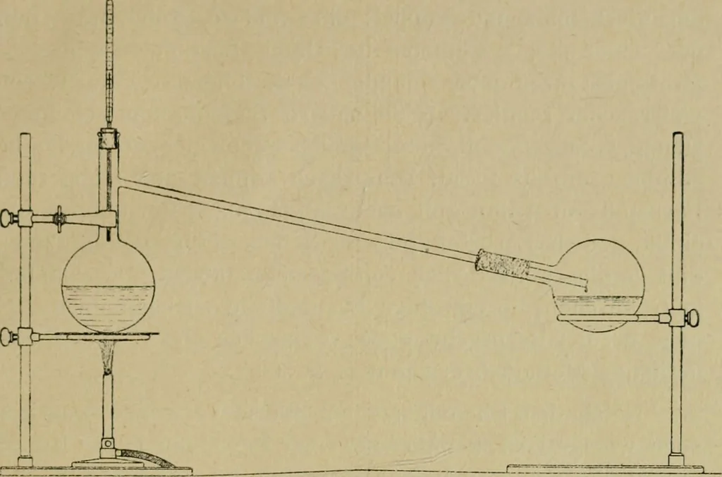 An illustration from Grundlegende operationen der farbenchemie, 1920, leaf 346
