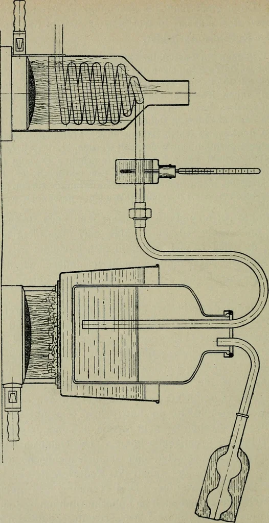 An illustration from Grundlegende Operationen der Farbenchemie, 1920, leaf 130