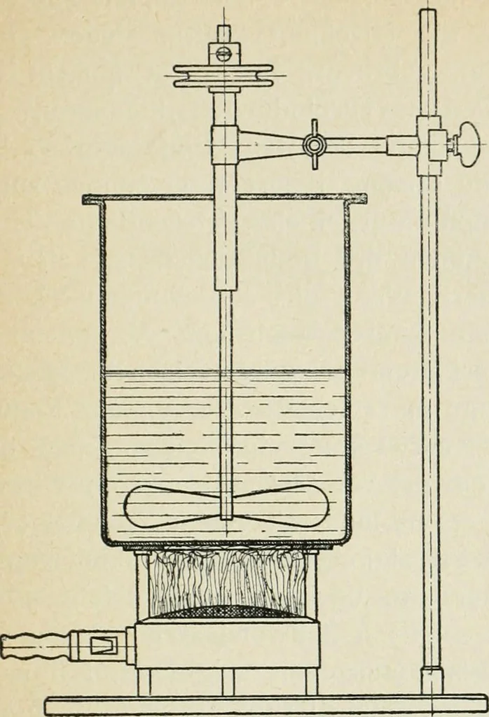 An illustration from Grundlegende Operationen der Farbenchemie, 1920, leaf 39