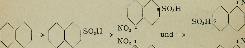 An illustration from Grundlegende Operationen der Farbenchemie, 1920, leaf 46