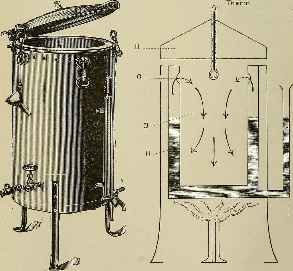 An illustration from Grundriss und Atlas der allgemeinen Chirurgie, 1905, leaf 24