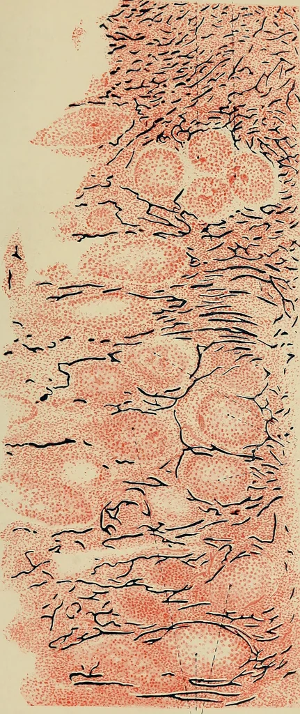 An illustration from Grundriss und Atlas der allgemeinen Chirurgie, 1905, leaf 331