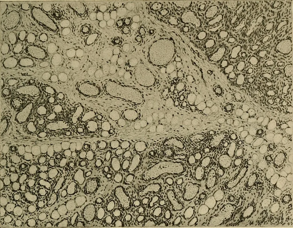 An illustration from Grundriss und Atlas der allgemeinen Chirurgie, 1905, leaf 401
