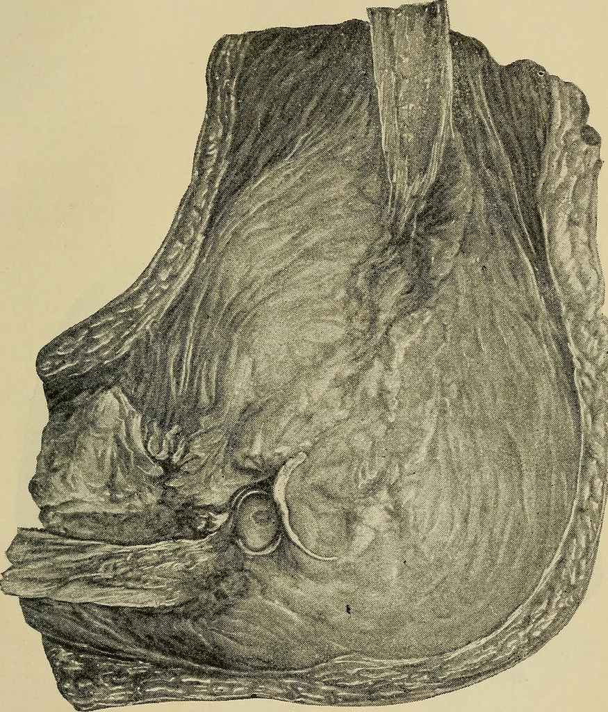 An illustration from Grundriss und Atlas der allgemeinen Chirurgie, 1905, leaf 427