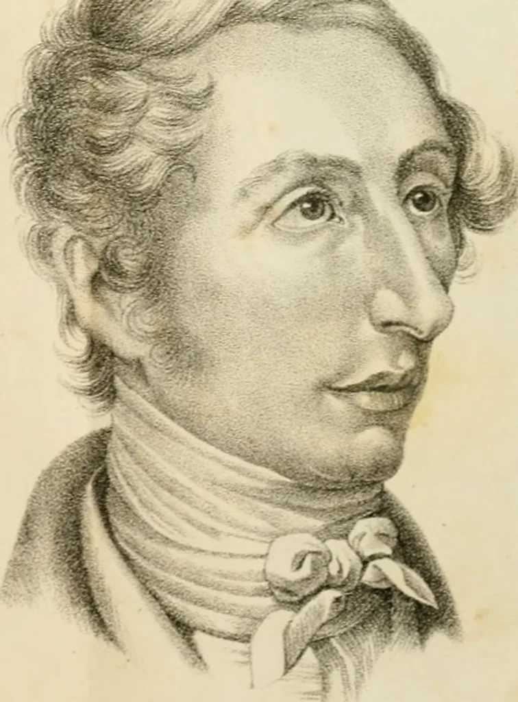 An illustration from Grundzüge der Phrenologie; oder, Anleitung zum Studium dieser Wissenschaft, 1842, leaf 402