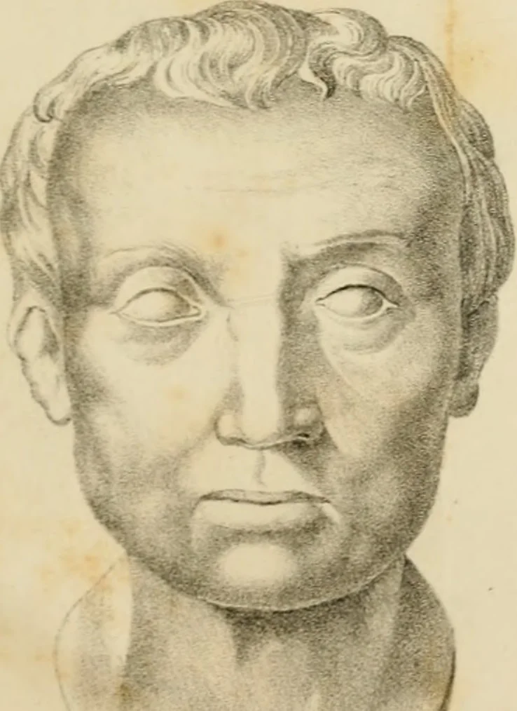 An illustration from Grundzüge der Phrenologie; oder, Anleitung zum Studium dieser Wissenschaft, 1842, leaf 404