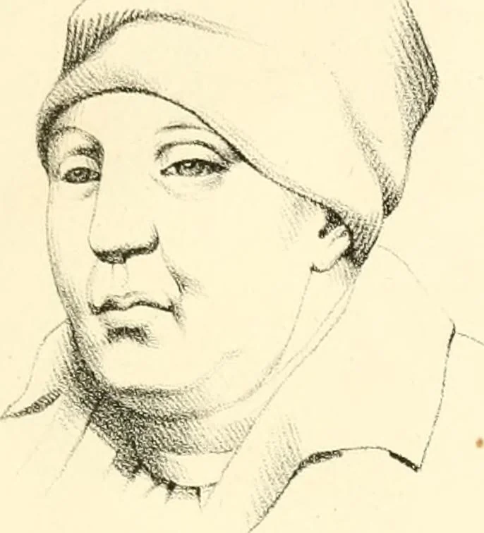 An illustration from Grundzüge der Phrenologie; oder, Anleitung zum Studium dieser Wissenschaft, mit Berücksichtigung der neueren Forschungen auf dem Gebiete der Physiologie und Psychologie, 1856, leaf 618