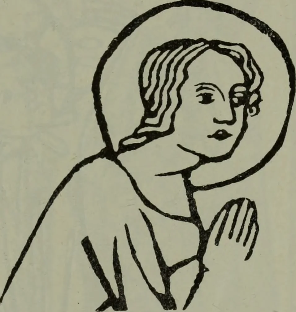 An illustration from Gruppierungsversuche im Bereiche des ältesten Holzschnittes, 1911, leaf 22