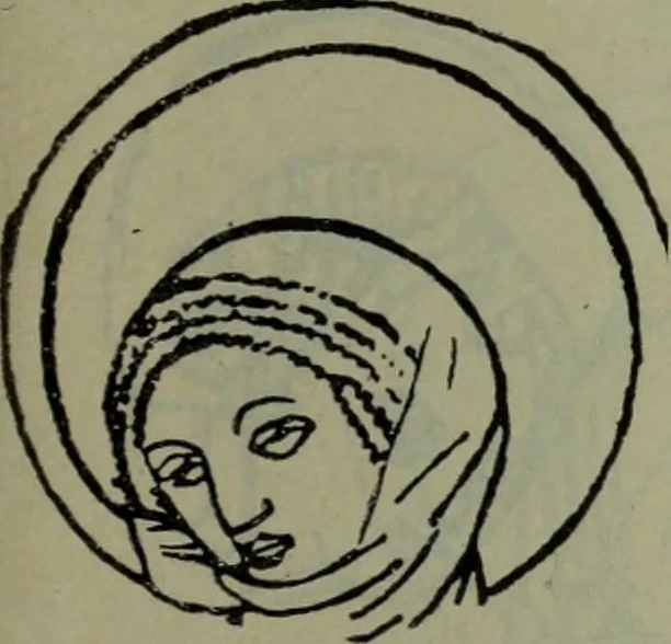 An illustration from Gruppierungsversuche im Bereiche des ältesten Holzschnittes, 1911, leaf 54
