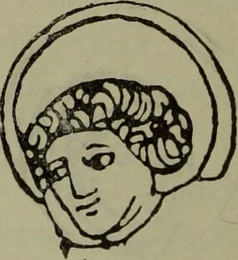 An illustration from Gruppierungsversuche im Bereiche des ältesten Holzschnittes, 1911, leaf 55