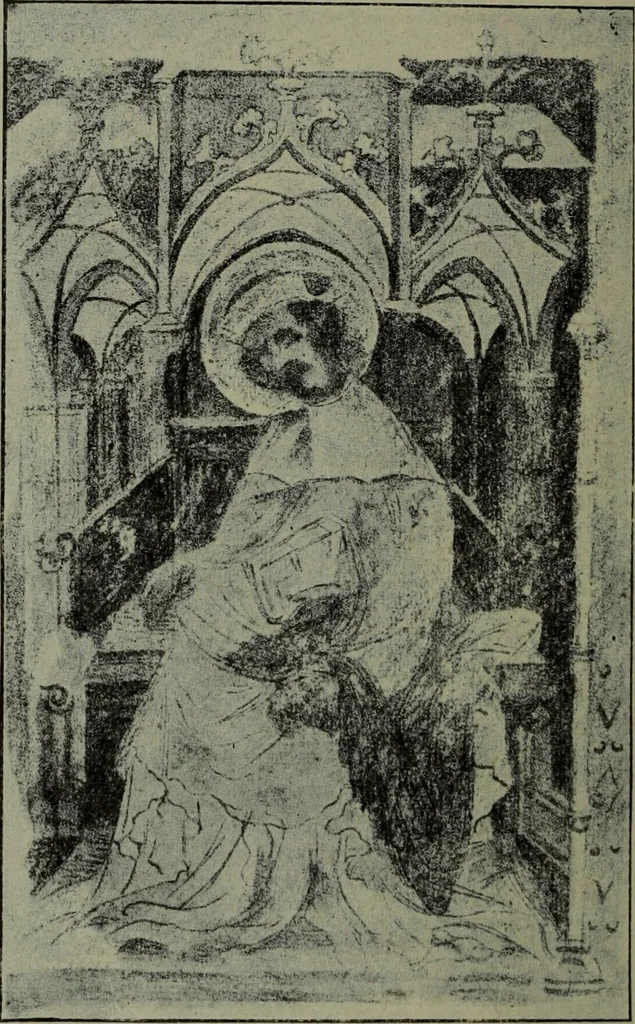 An illustration from Gruppierungsversuche im Bereiche des ältesten Holzschnittes, 1911, leaf 67
