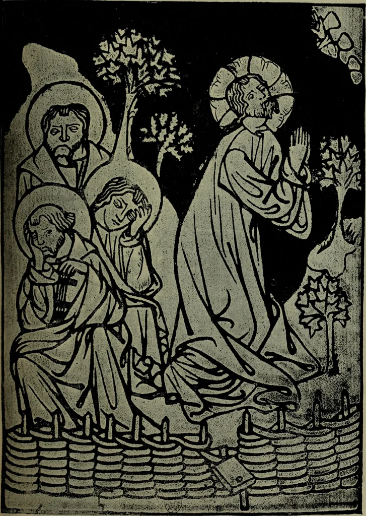 An illustration from Gruppierungsversuche im Bereiche des ältesten Holzschnittes, 1911, leaf 76
