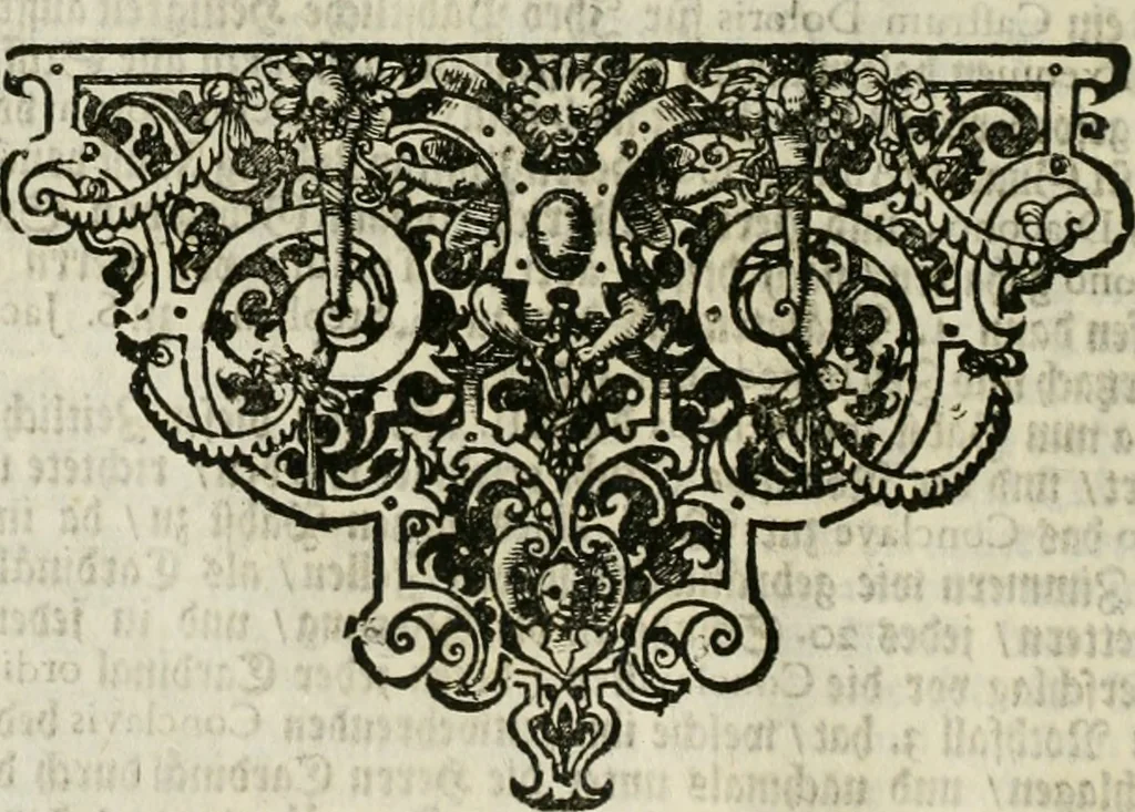 An illustration from Gryphus principalis, sive, Typus boni principis : XII titulis repræsentatus et reverendissimo ... Ioanni Philippo, S.R.I. principi, episcopo Herbipolensi ... oblatus humillime, 1712, leaf 209