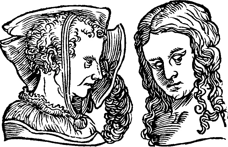 An illustration from Chiromantia., 1546, leaf 109
