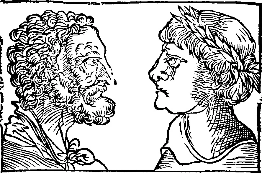 An illustration from Chiromantia., 1546, leaf 114