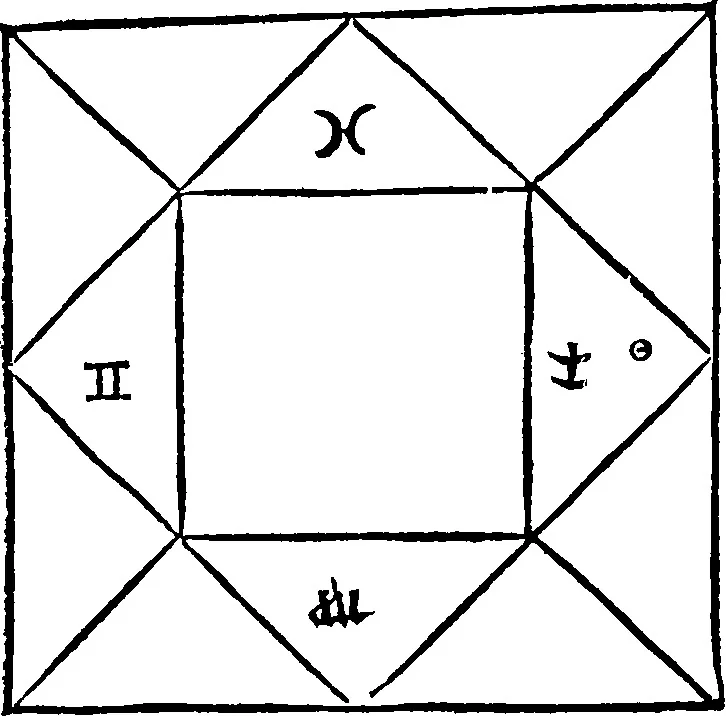 An illustration from Chiromantia., 1546, leaf 165