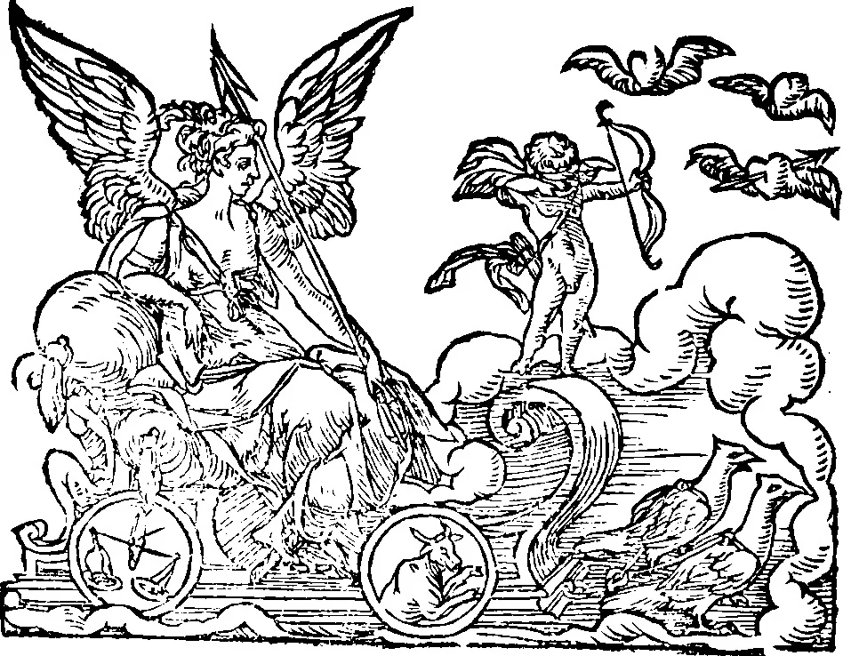 An illustration from Chiromantia., 1546, leaf 57