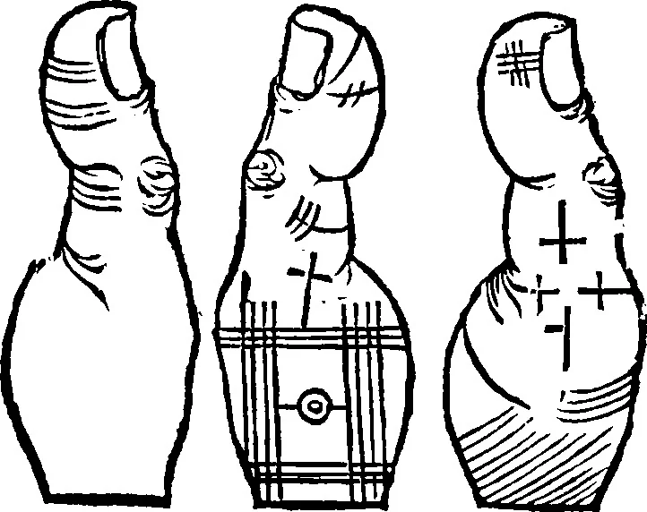 An illustration from Chiromantia., 1546, leaf 62