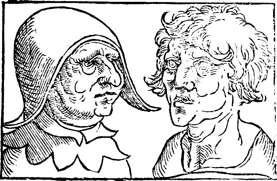 An illustration from Chiromantia., 1546, leaf 98
