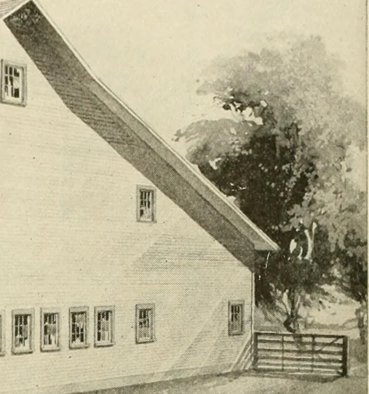 An illustration from Guaranteed building plans with interior views and details : a standard collection of new, original and artistic designs of cottages, bungalows, residences and flats of frame, brick, cement, plaster, concrete blocks, hollow tile, stucco, etc. and farm buildings of all descriptions together with interior and exterior details and interior views arranged and described by William A. Radford., 1915, leaf 219