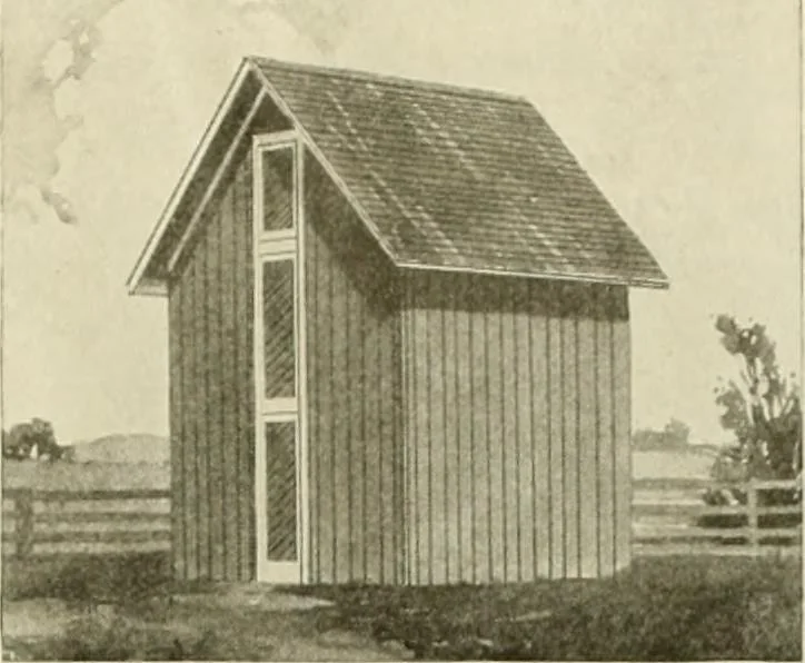 An illustration from Guaranteed building plans with interior views and details : a standard collection of new, original and artistic designs of cottages, bungalows, residences and flats of frame, brick, cement, plaster, concrete blocks, hollow tile, stucco, etc. and farm buildings of all descriptions together with interior and exterior details and interior views arranged and described by William A. Radford., 1915, leaf 238