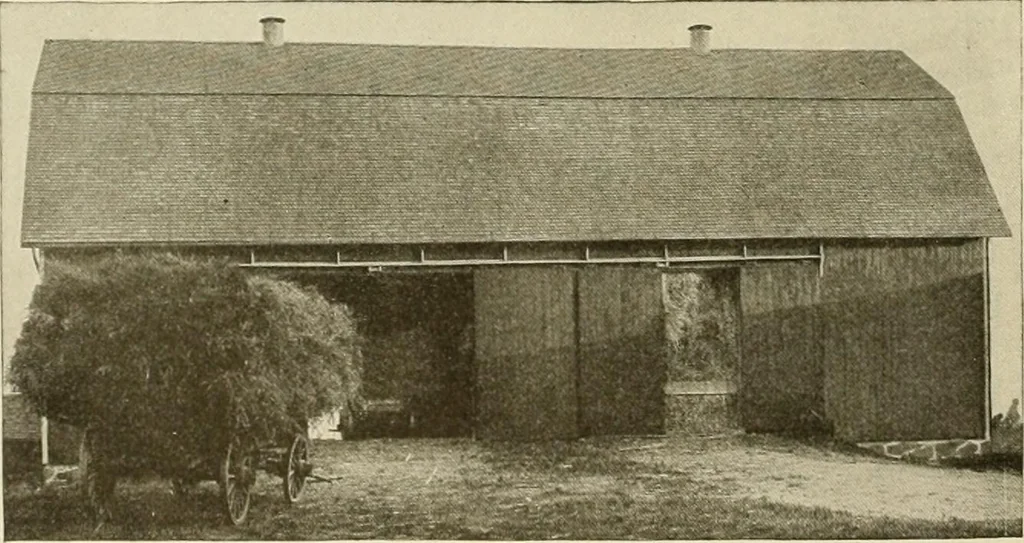 An illustration from Guaranteed building plans with interior views and details : a standard collection of new, original and artistic designs of cottages, bungalows, residences and flats of frame, brick, cement, plaster, concrete blocks, hollow tile, stucco, etc. and farm buildings of all descriptions together with interior and exterior details and interior views arranged and described by William A. Radford., 1915, leaf 239