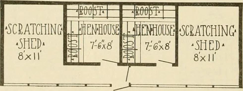An illustration from Guaranteed building plans with interior views and details : a standard collection of new, original and artistic designs of cottages, bungalows, residences and flats of frame, brick, cement, plaster, concrete blocks, hollow tile, stucco, etc. and farm buildings of all descriptions together with interior and exterior details and interior views arranged and described by William A. Radford., 1915, leaf 249