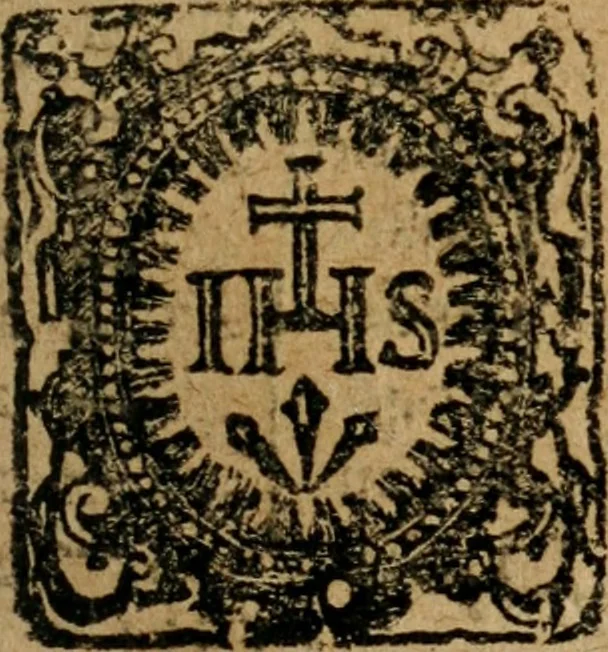 An illustration from Guia de contadores, e invenc, am nova de contas, pela qual cada hu com só conhecer os numeros, poderà fazer qualquer genero de contas facilmente, sem ajuda de tinta, & pena, 1698, leaf 218