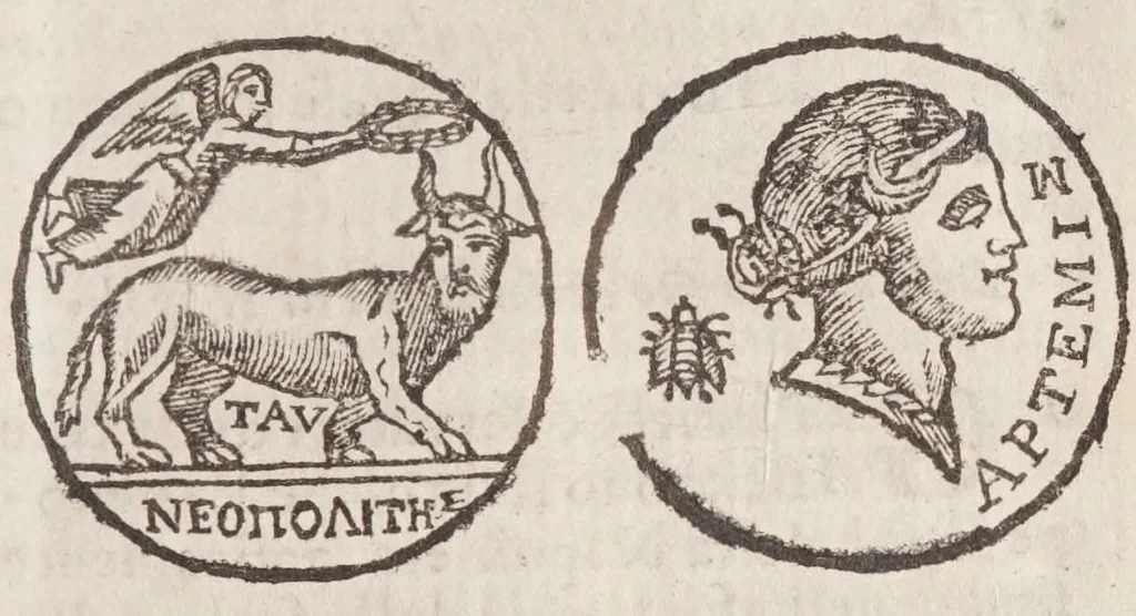 An illustration from Guida de' forestieri, curiosi di vedere e d'intendere le cose più notabili della regal città di Napoli,, 1697, leaf 39