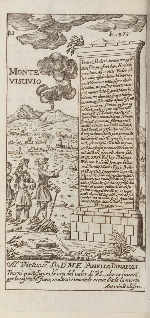 An illustration from Guida de' forestieri, curiosi di vedere e d'intendere le cose più notabili della regal città di Napoli,, 1697, leaf 504