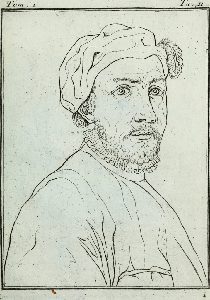 An illustration from Guida pittorica che contiene una raccolta de stampe delle più insicni pitture e dei sublimi disegni della città e ducato milanese, 1795, leaf 26