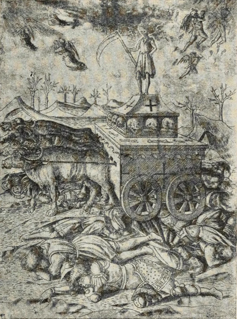 An illustration from Guida sommaria per il visitatore della Biblioteca Ambrosiana e delle collezioni annesse, 1907, leaf 104