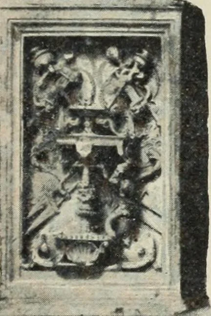 An illustration from Guida sommaria per il visitatore della Biblioteca Ambrosiana e delle collezioni annesse, 1907, leaf 108