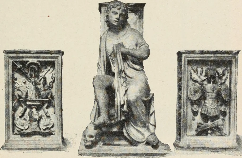 An illustration from Guida sommaria per il visitatore della Biblioteca Ambrosiana e delle collezioni annesse, 1907, leaf 108