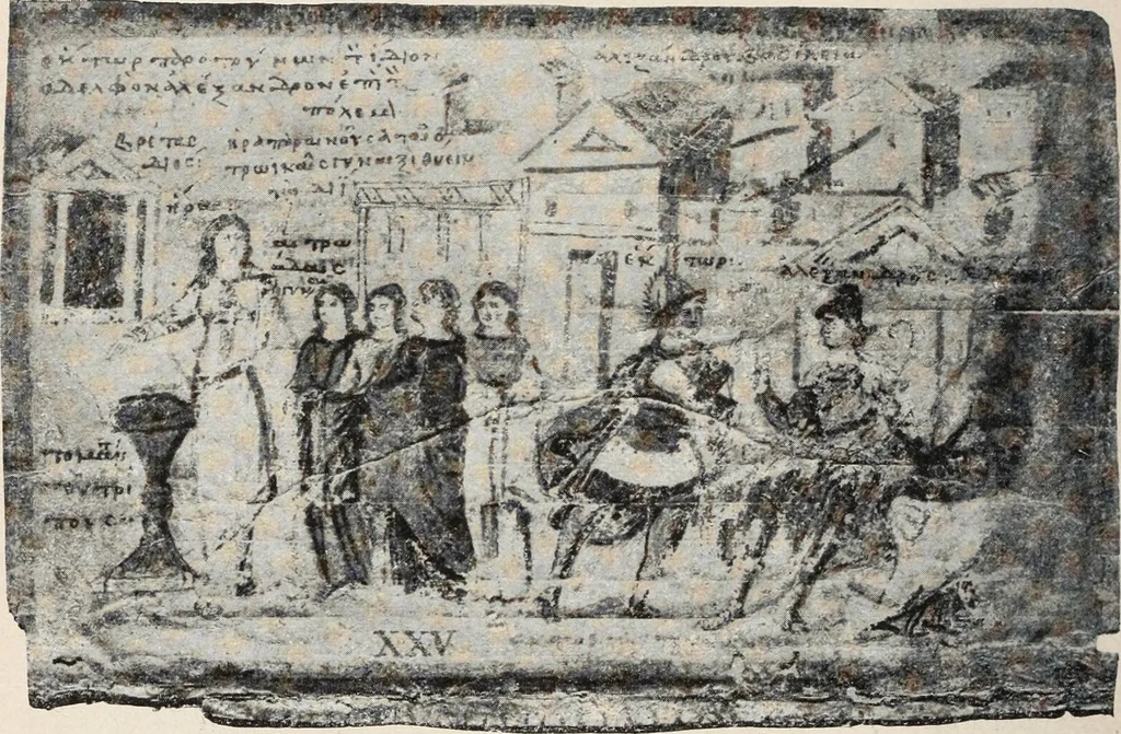 An illustration from Guida sommaria per il visitatore della Biblioteca Ambrosiana e delle collezioni annesse, 1907, leaf 127