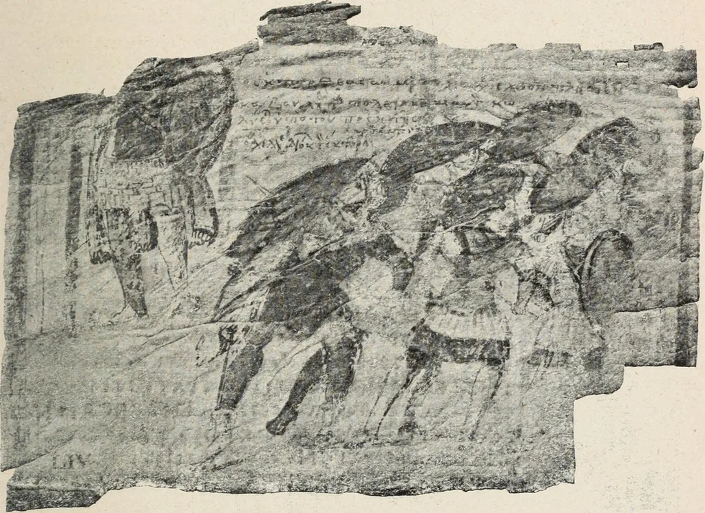 An illustration from Guida sommaria per il visitatore della Biblioteca Ambrosiana e delle collezioni annesse, 1907, leaf 128
