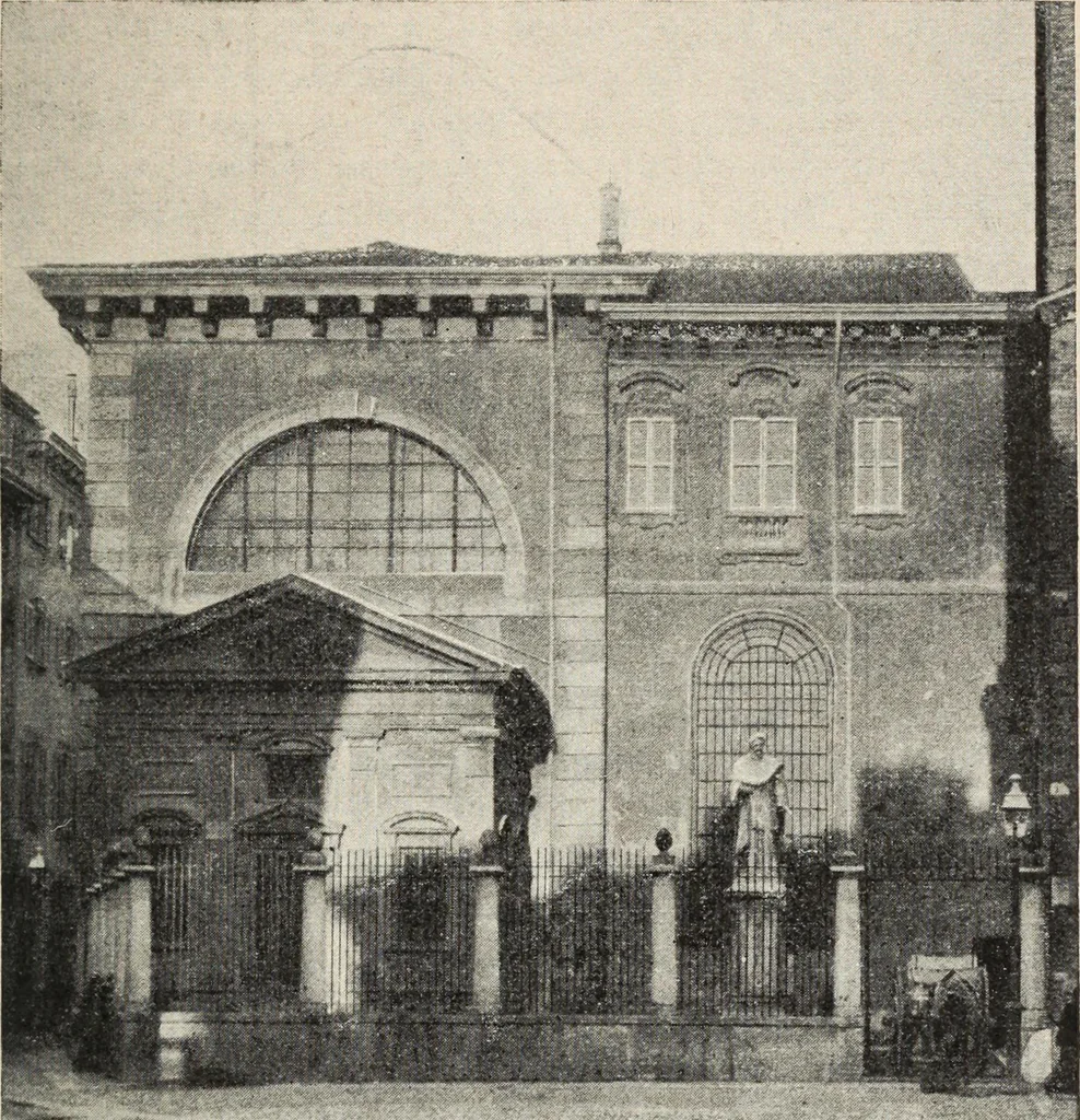 An illustration from Guida sommaria per il visitatore della Biblioteca Ambrosiana e delle collezioni annesse, 1907, leaf 28