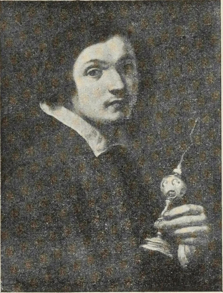 An illustration from Guida sommaria per il visitatore della Biblioteca Ambrosiana e delle collezioni annesse, 1907, leaf 38
