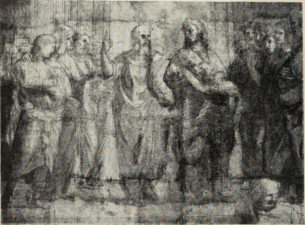 An illustration from Guida sommaria per il visitatore della Biblioteca Ambrosiana e delle collezioni annesse, 1907, leaf 69