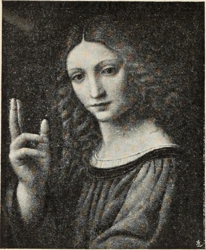 An illustration from Guida sommaria per il visitatore della Biblioteca Ambrosiana e delle collezioni annesse, 1907, leaf 73