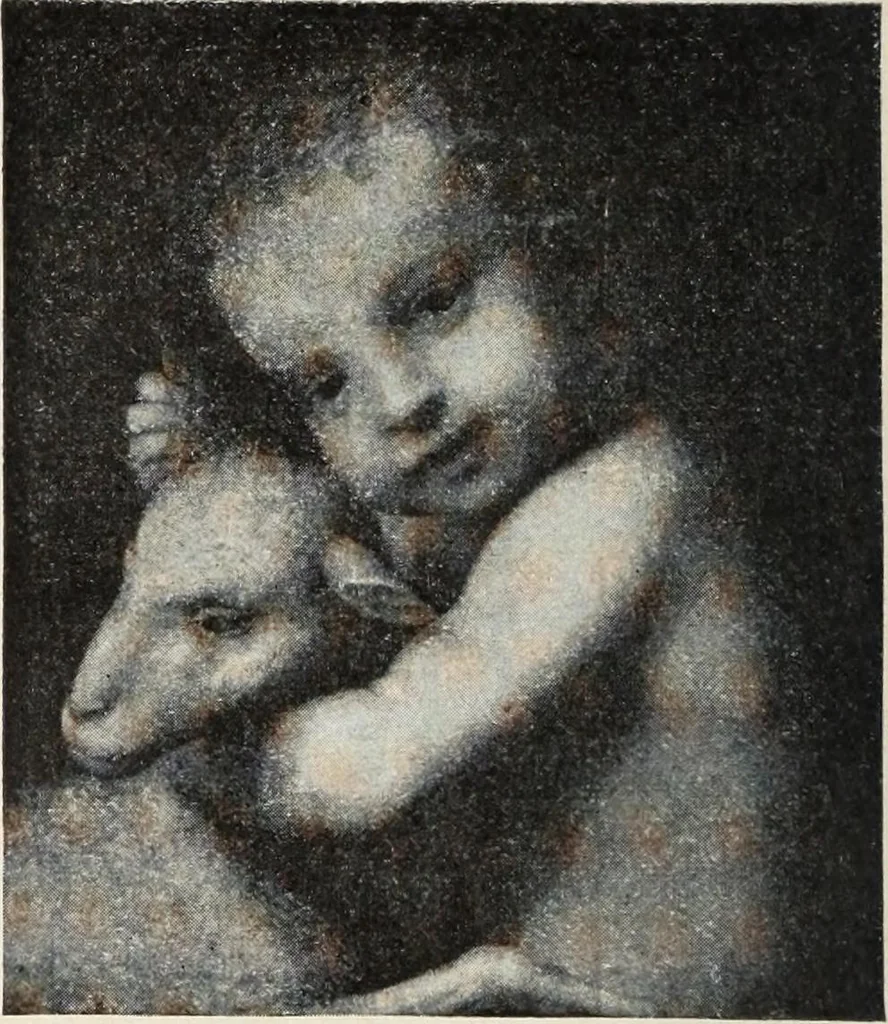 An illustration from Guida sommaria per il visitatore della Biblioteca Ambrosiana e delle collezioni annesse, 1907, leaf 73