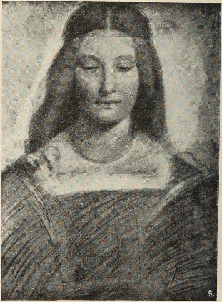 An illustration from Guida sommaria per il visitatore della Biblioteca Ambrosiana e delle collezioni annesse, 1907, leaf 93