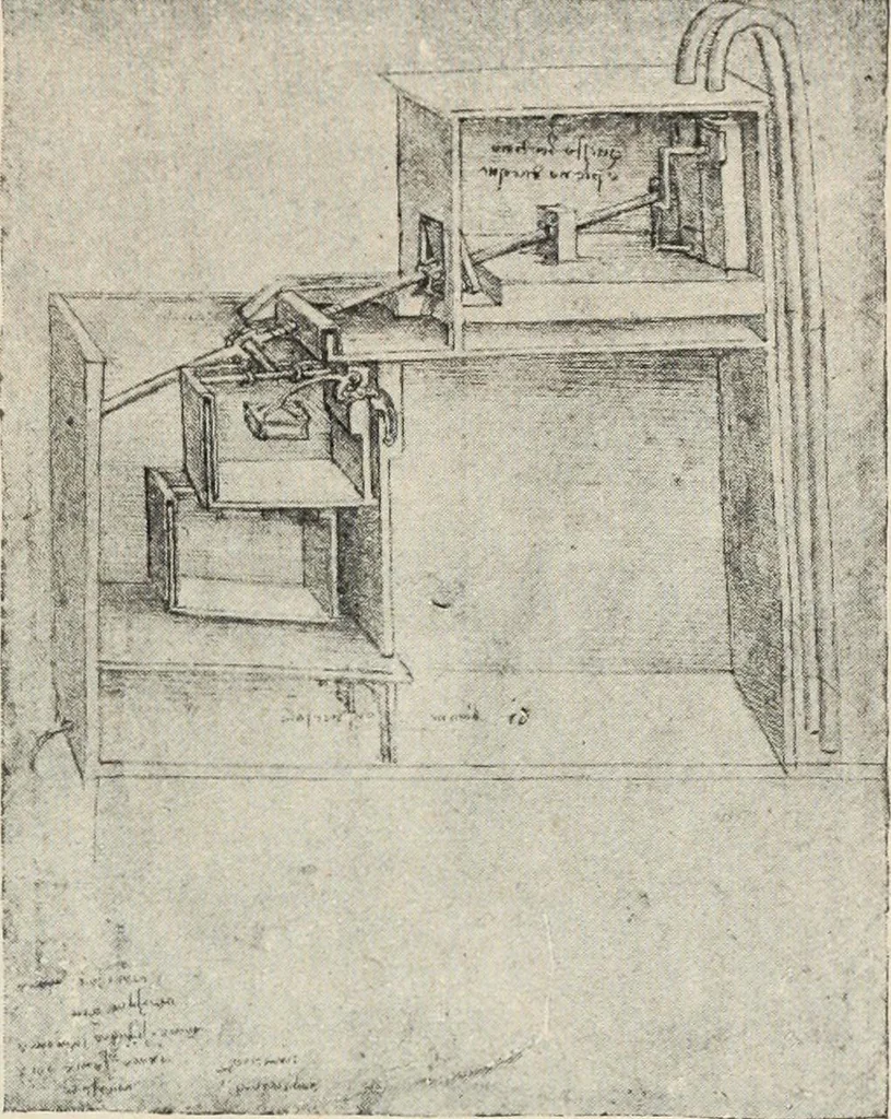 An illustration from Guida sommaria per il visitatore della Biblioteca Ambrosiana e delle collezioni annesse, 1907, leaf 98