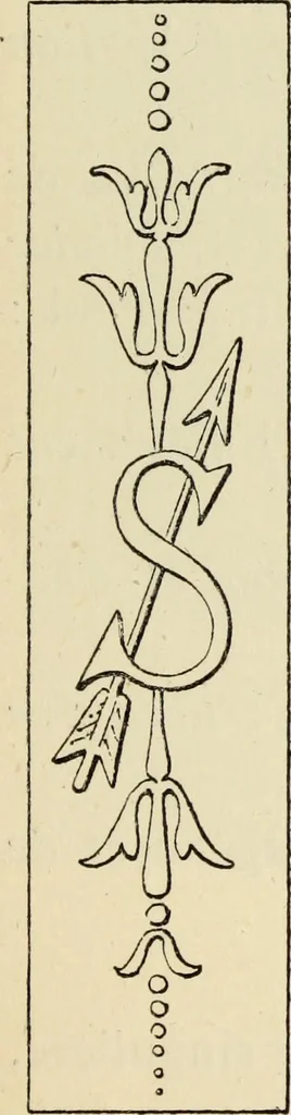 An illustration from Guide artistique & historique au Palais de Fontainebleau, 1889, leaf 109