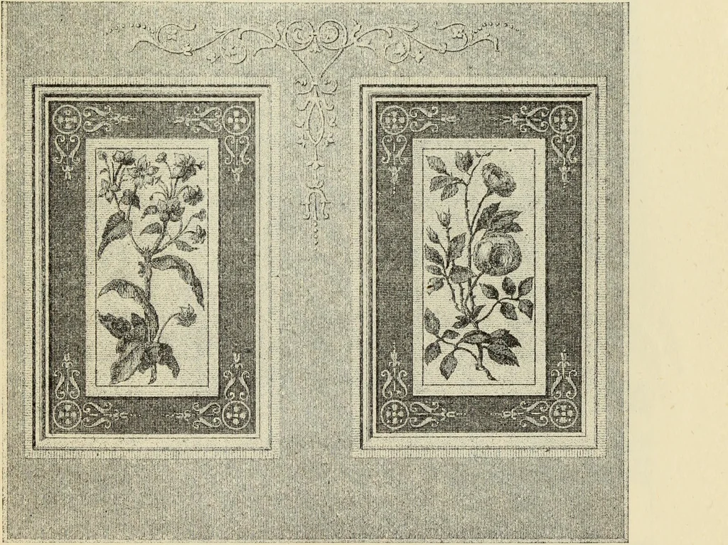 An illustration from Guide artistique & historique au Palais de Fontainebleau, 1889, leaf 111